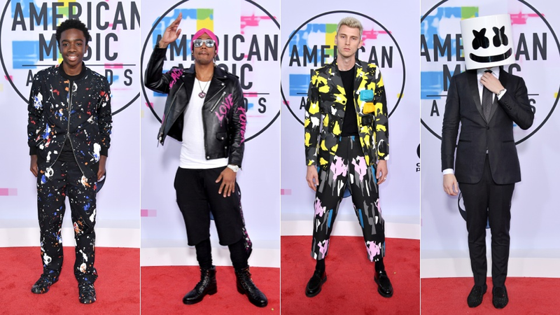 Illustration for article titled Mahogany Excellence, Sheer Shit, and... Some Weird Choices on the American Music Awards Red Carpet